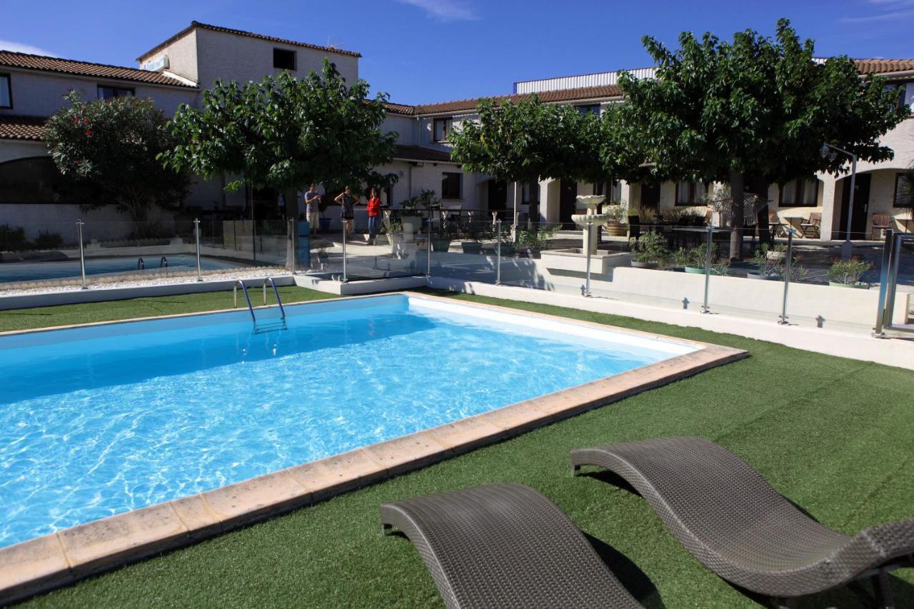 Logis Hotel Le Pressoir Saint-Chinian Esterno foto